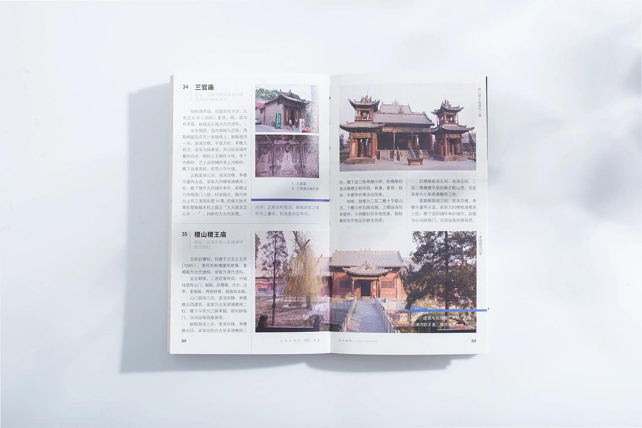 山西古建筑地图
