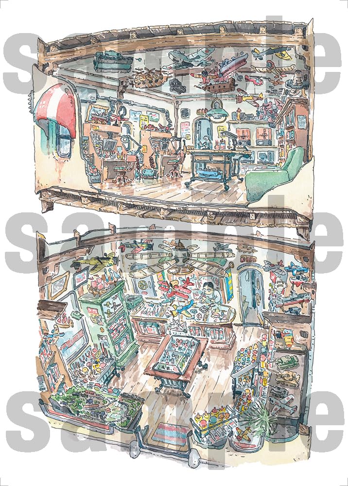 空想店構え Imaginary Storefronts POSTCARD BOOK