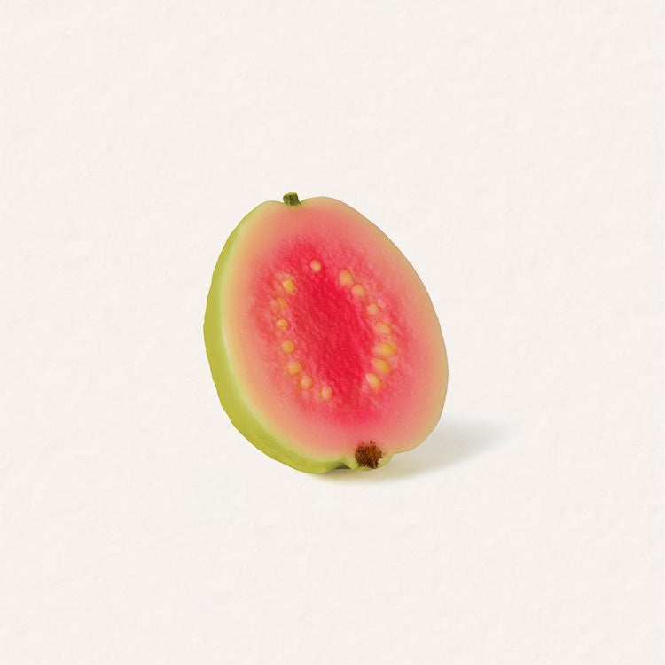 半颗芭乐造型香薰蜡烛 Guava-scented Candle (with Bamboo Tray)