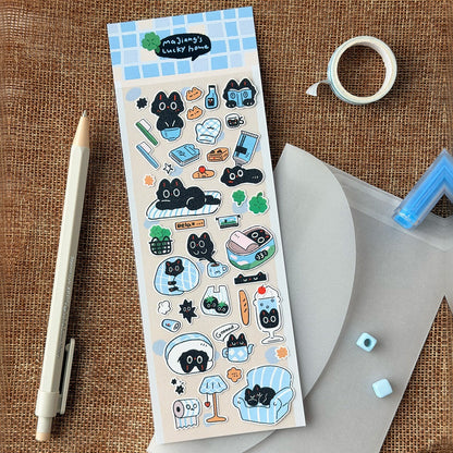 Lucky Home (blue) design