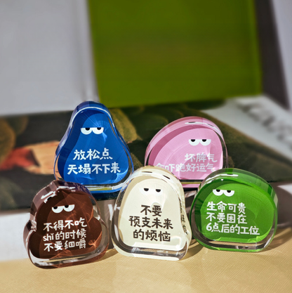 职场反内耗工位摆件/冰箱贴 Anti-burnout Desktop Decor