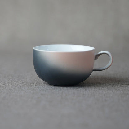 Gradient Ceramic Latte Mug  (Artisan Designed and Hand Finished)