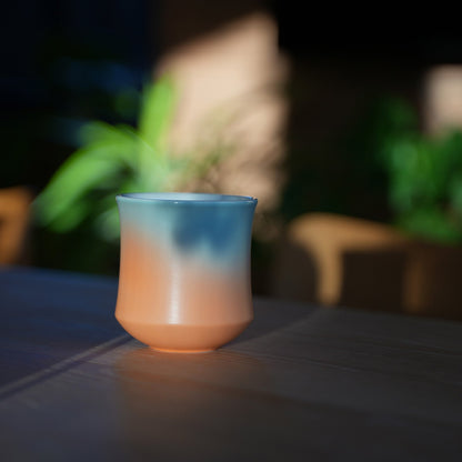 Gradient Ceramic Waist Cup (Artisan Designed and Hand Finished)