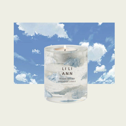 Handmade Crystal Candle Set (Wandering Clouds)