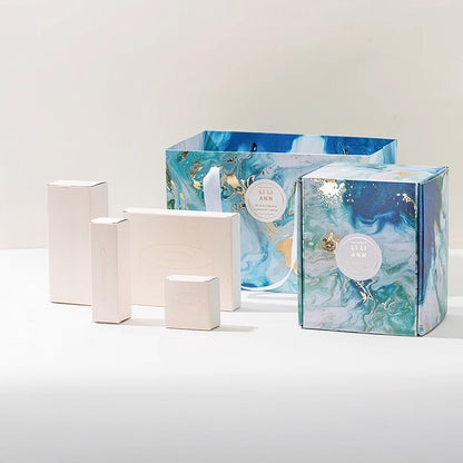 Handmade Crystal Candle Set (Snowkissed Rose)