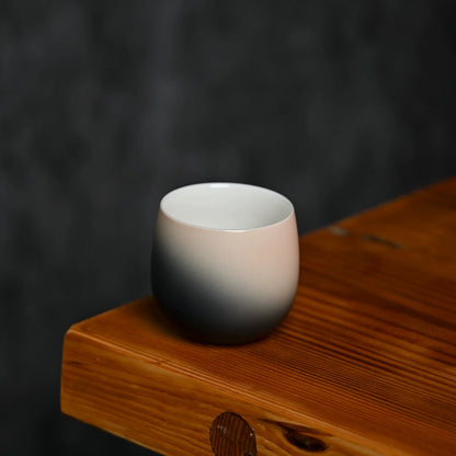 Gradient Ceramic Pebble Cup (Artisan Designed and Hand Finished)