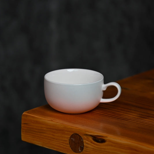 Gradient Ceramic Latte Mug  (Artisan Designed and Hand Finished)