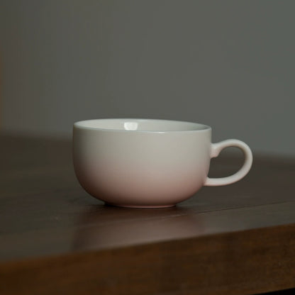Gradient Ceramic Latte Mug  (Artisan Designed and Hand Finished)
