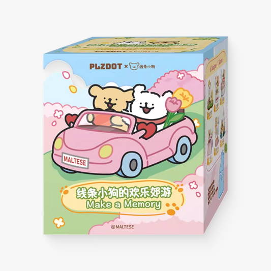 Maltese blind box 线条小狗的欢乐郊游盲盒