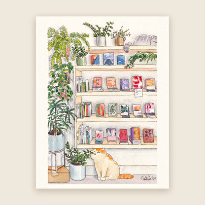 Motata Art Print (by Aritst Natalie Zhang)