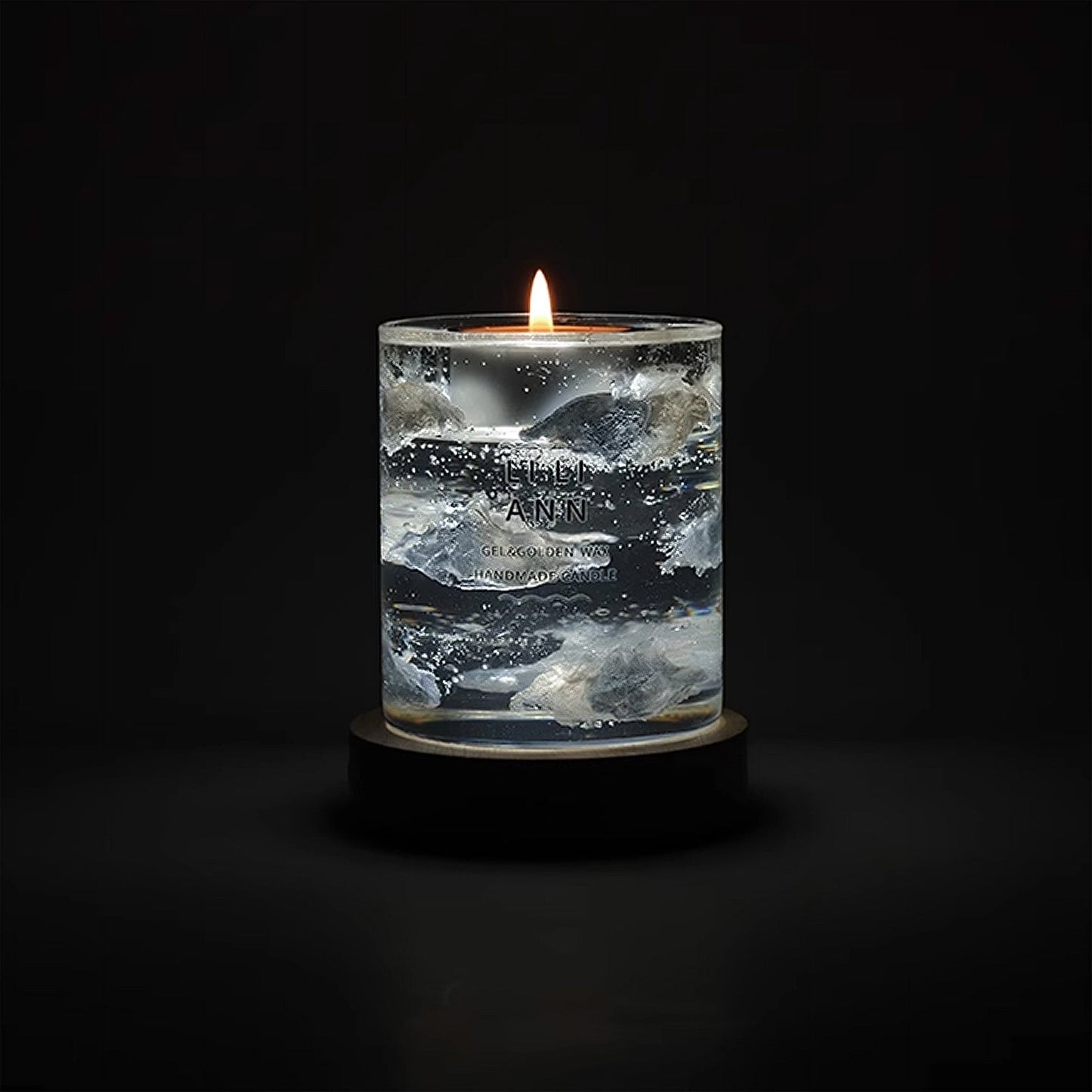 Handmade Crystal Candle Set (Wandering Clouds)