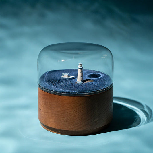 Magnetic Music Box (Lighthouse & Wave)